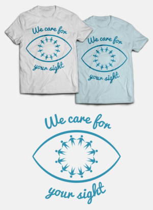 T-shirt Design by Vitamin for HD Retina Eye Center | Design: #17975324