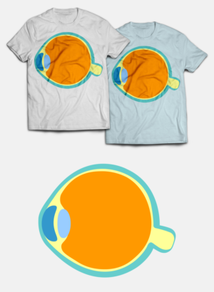 T-shirt Design by Vitamin for HD Retina Eye Center | Design: #17993854