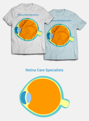 T-shirt Design by Vitamin for HD Retina Eye Center | Design: #17993878