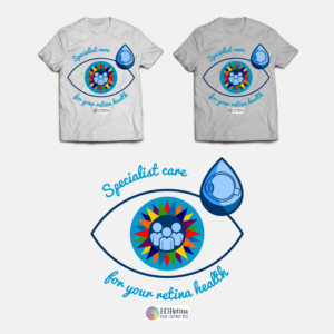 T-shirt Design by Vitamin for HD Retina Eye Center | Design: #18069205