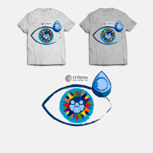 T-shirt Design by Vitamin for HD Retina Eye Center | Design: #18069225