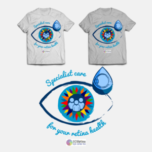T-Shirt-Design von Vitamin für HD Retina Eye Center | Design: #18069283
