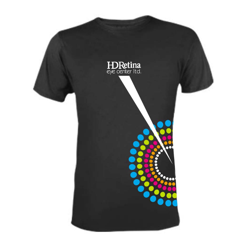 T-shirt Design by 75-R-P-Z for HD Retina Eye Center | Design #18034449
