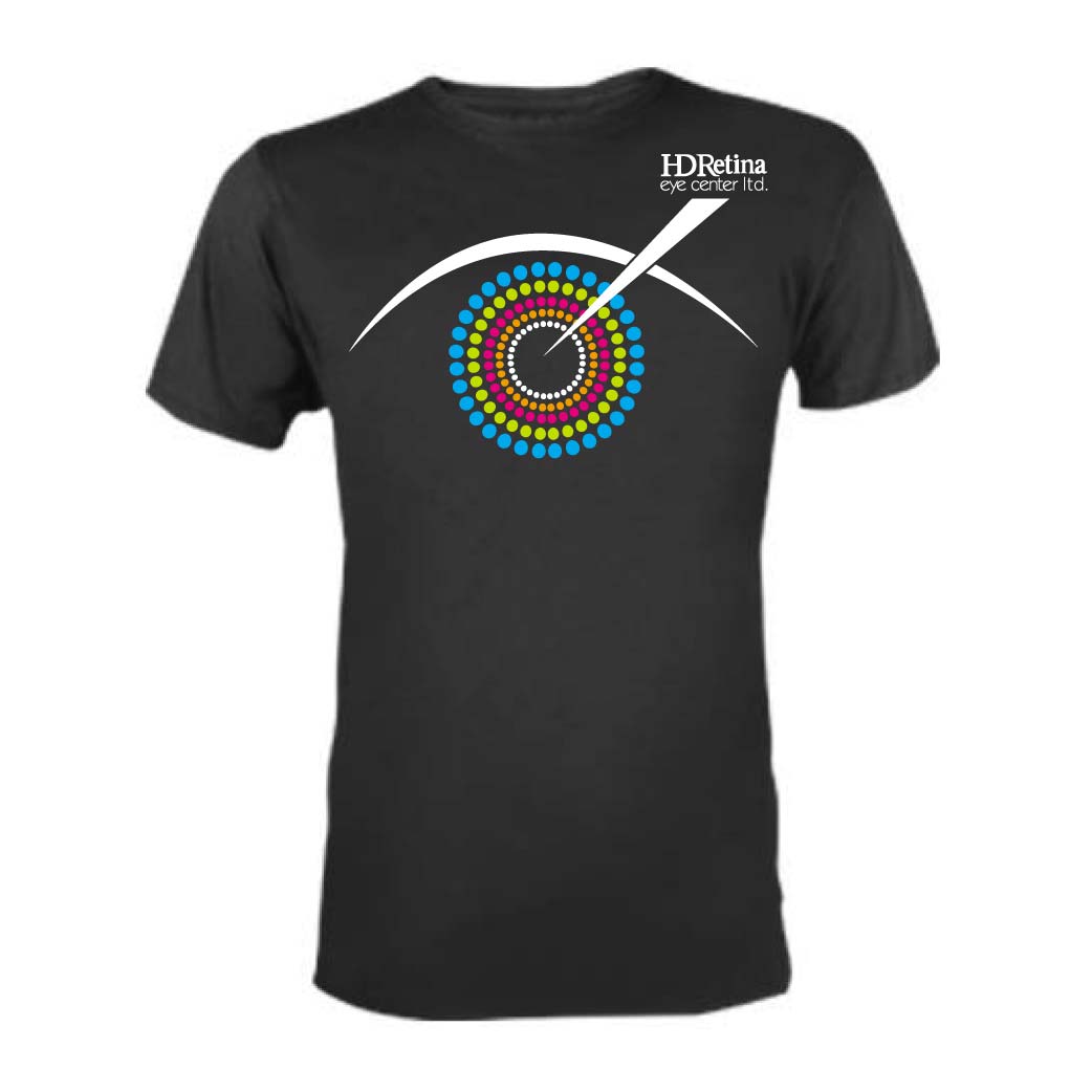 T-shirt Design by 75-R-P-Z for HD Retina Eye Center | Design #18034452