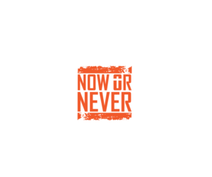 Logo Design by Alien Cookie for Now or Never Inc | Design: #17943846