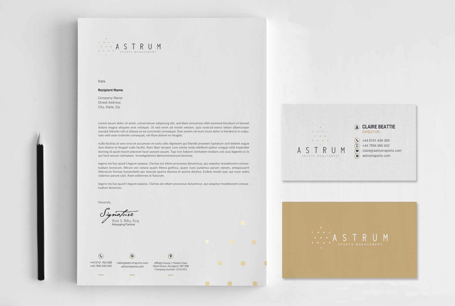 Stationery Design by chandrayaan.creative for this project | Design #18086604