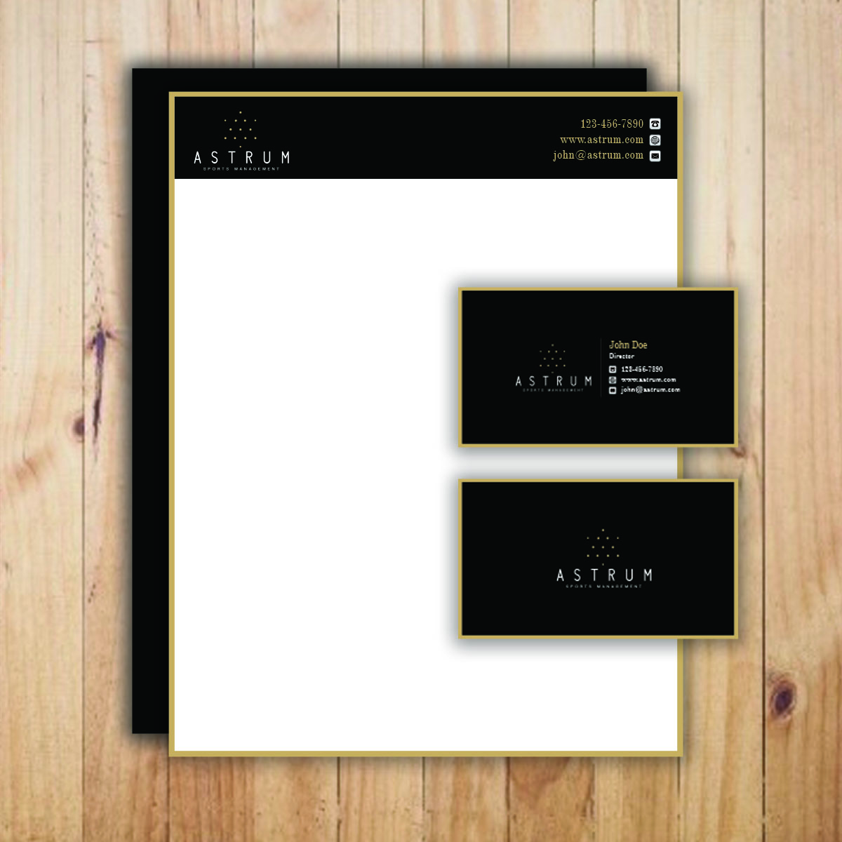 Stationery Design by Creative Jiniya for this project | Design #17957871