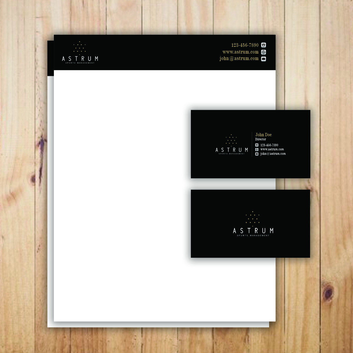 Stationery Design by Creative Jiniya for this project | Design #17974626