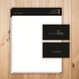 Stationery Design by Creative Jiniya for this project | Design: #17974626