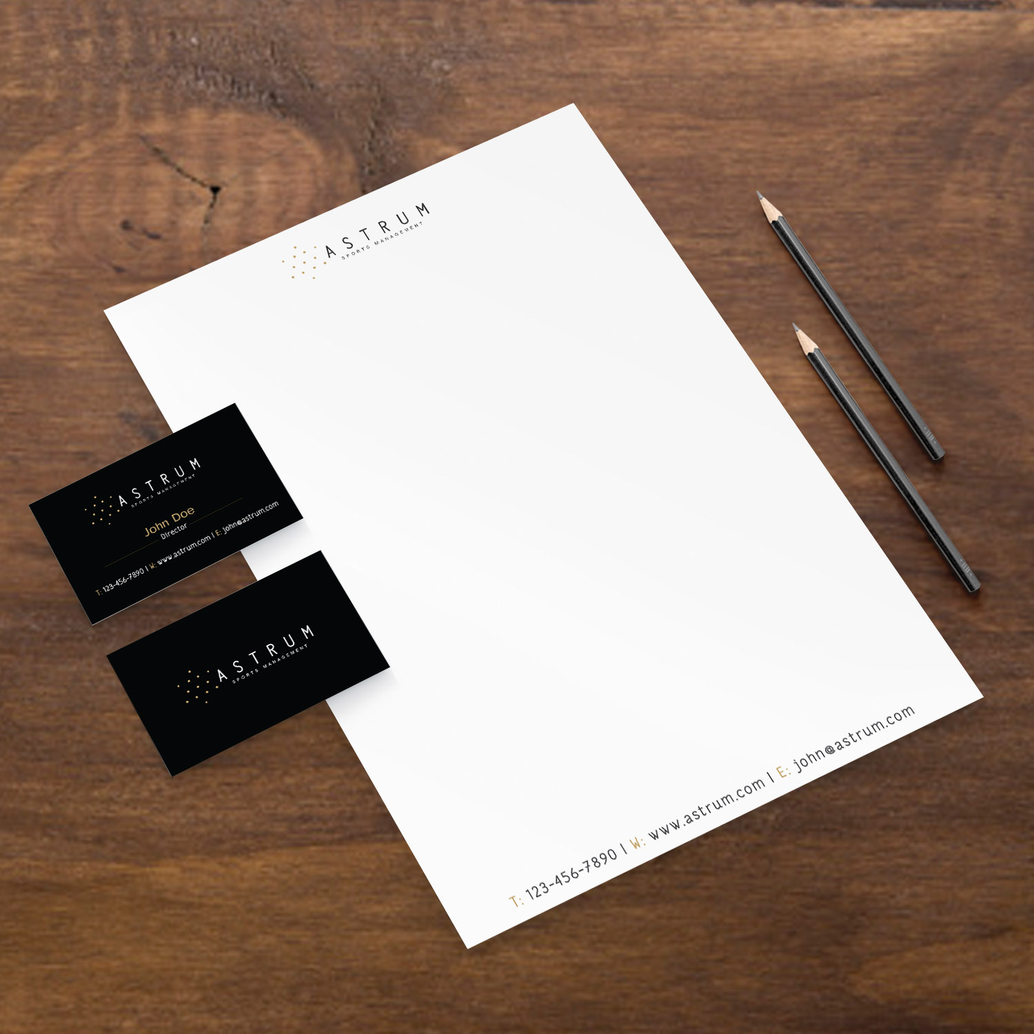 Stationery Design by Creative Jiniya for this project | Design #17975249