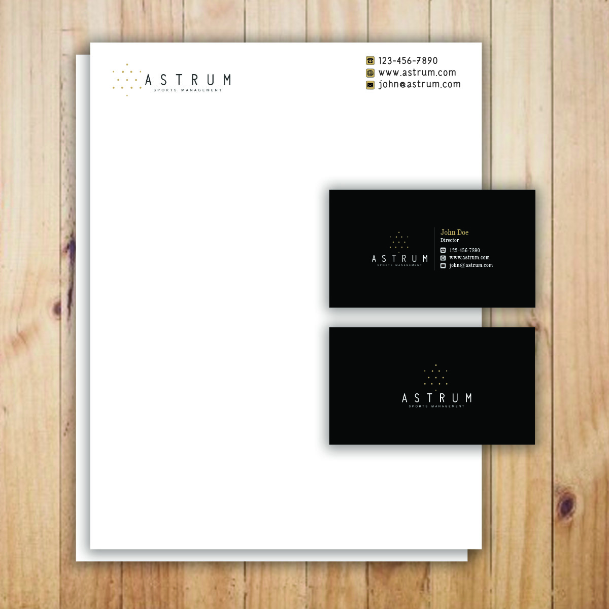 Stationery Design by Creative Jiniya for this project | Design #17975250