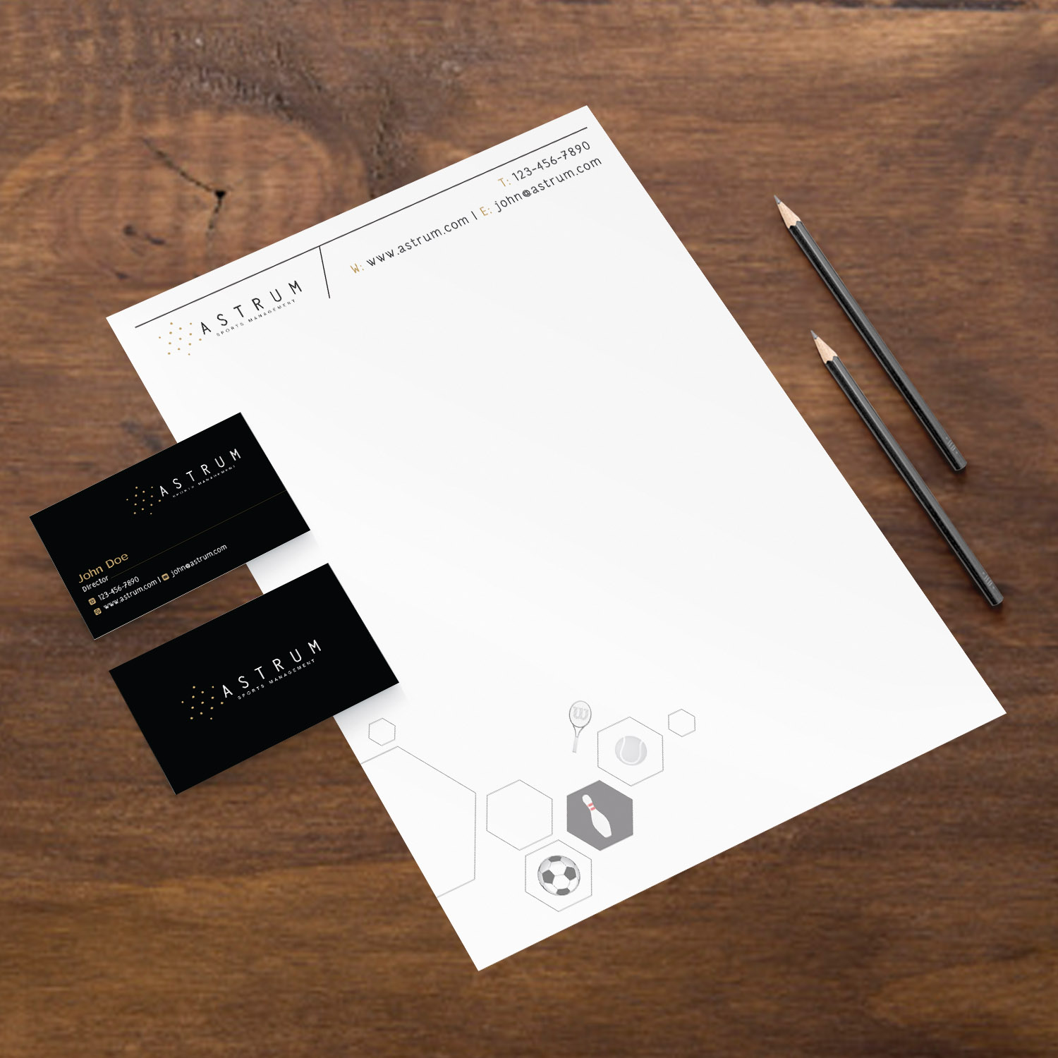 Stationery Design by Creative Jiniya for this project | Design #17975251