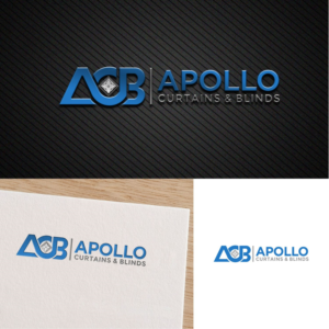 Apollo Curtains & Blinds  | Diseño de Logo por Joenet Jayawarna