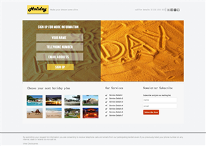 Landing Page Design by Shoaib Abbasi