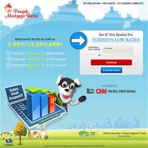 Landing Page Design by  GhulamAli