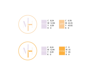 M&H | Logo Design by Juli creation