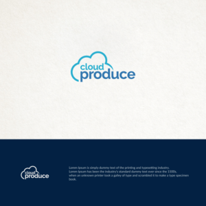 Logo-Design von ideaz2050 für Cloud Produce | Design: #17944326