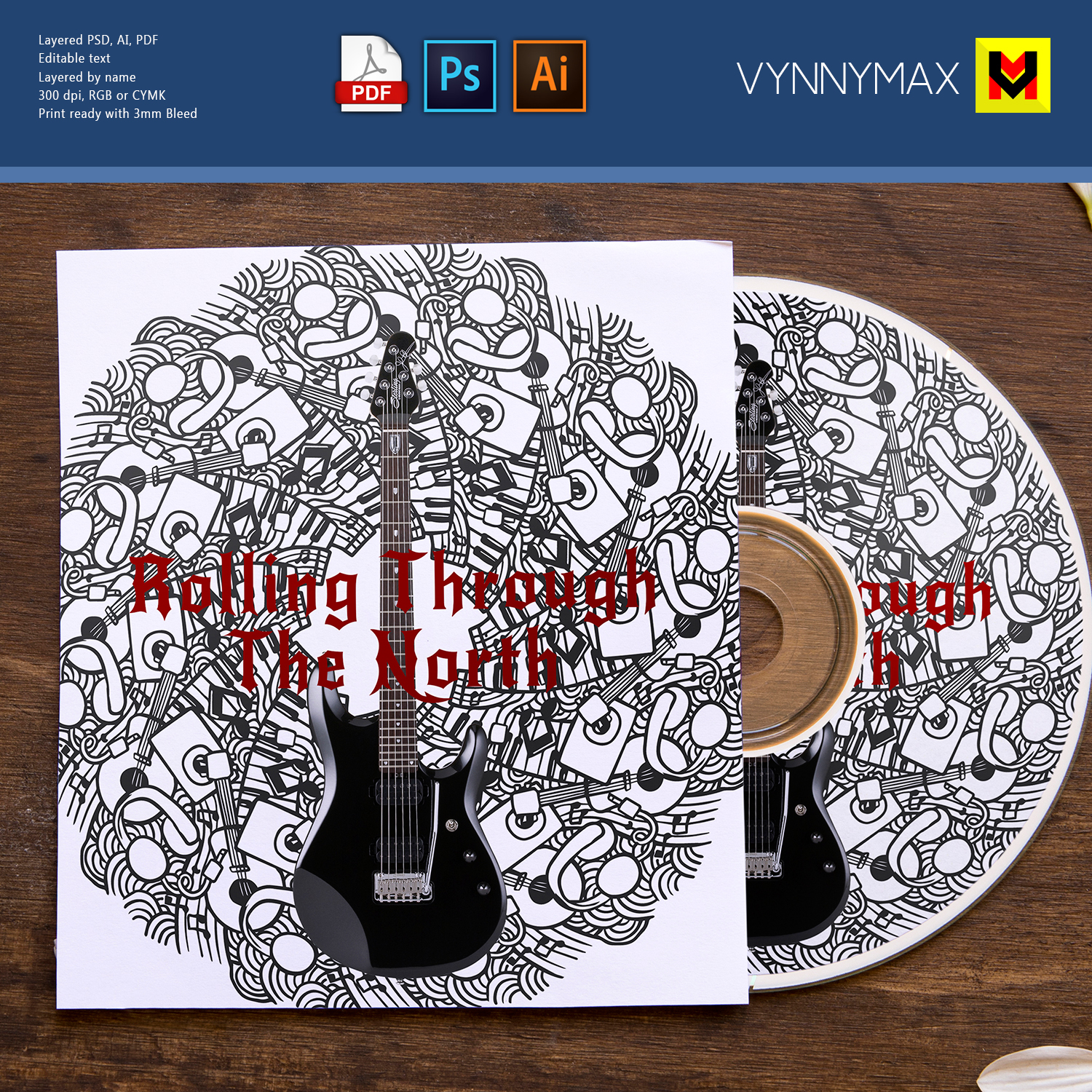 CD Cover Design by VynnyMax for this project | Design #18035245