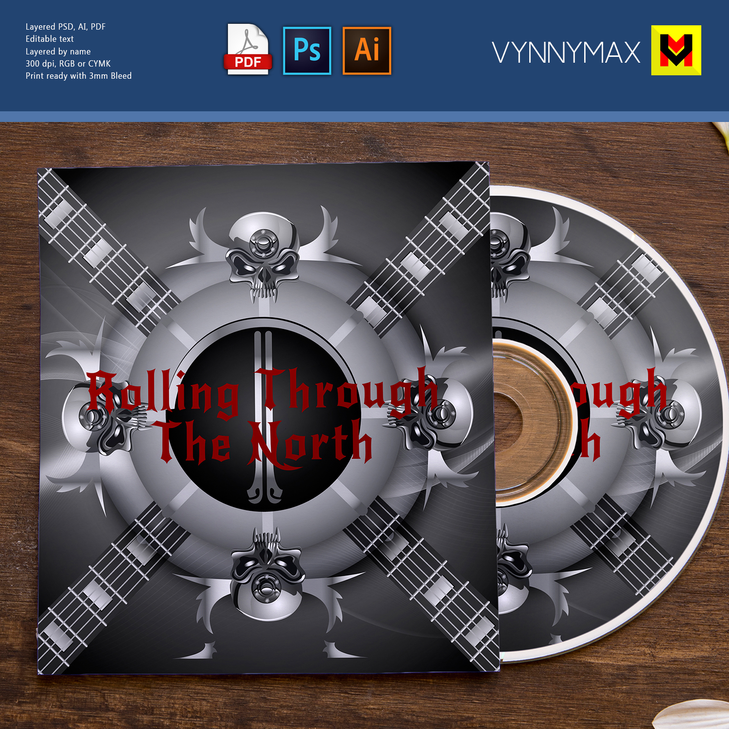 CD Cover Design by VynnyMax for this project | Design #18035262