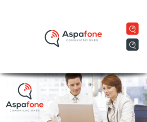  Aspafone (and below, with a smaller font Communications) | Design de Logo par nandkumar