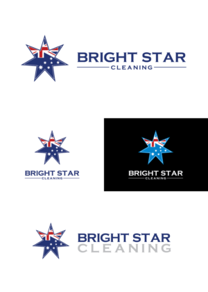 Bright Star Cleaning | Logo Design by Wild Geek