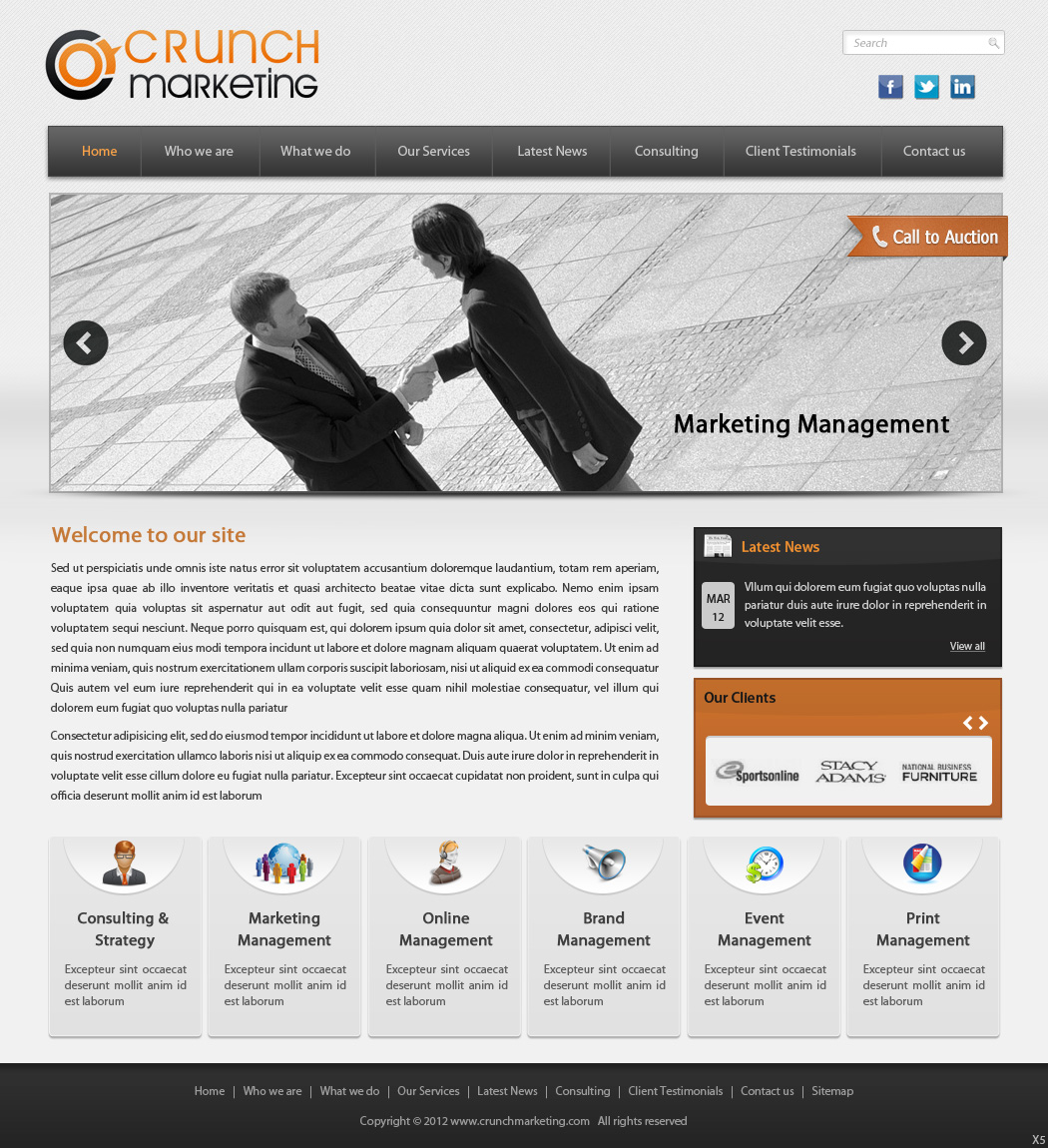 Web Design by pb for White Chalk Road  | Design #666693