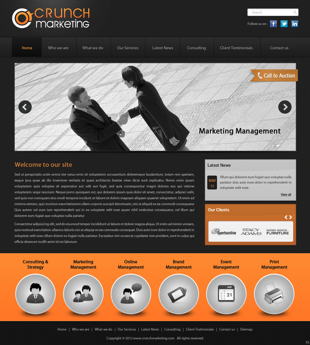 Web Design by pb for White Chalk Road  | Design #668581