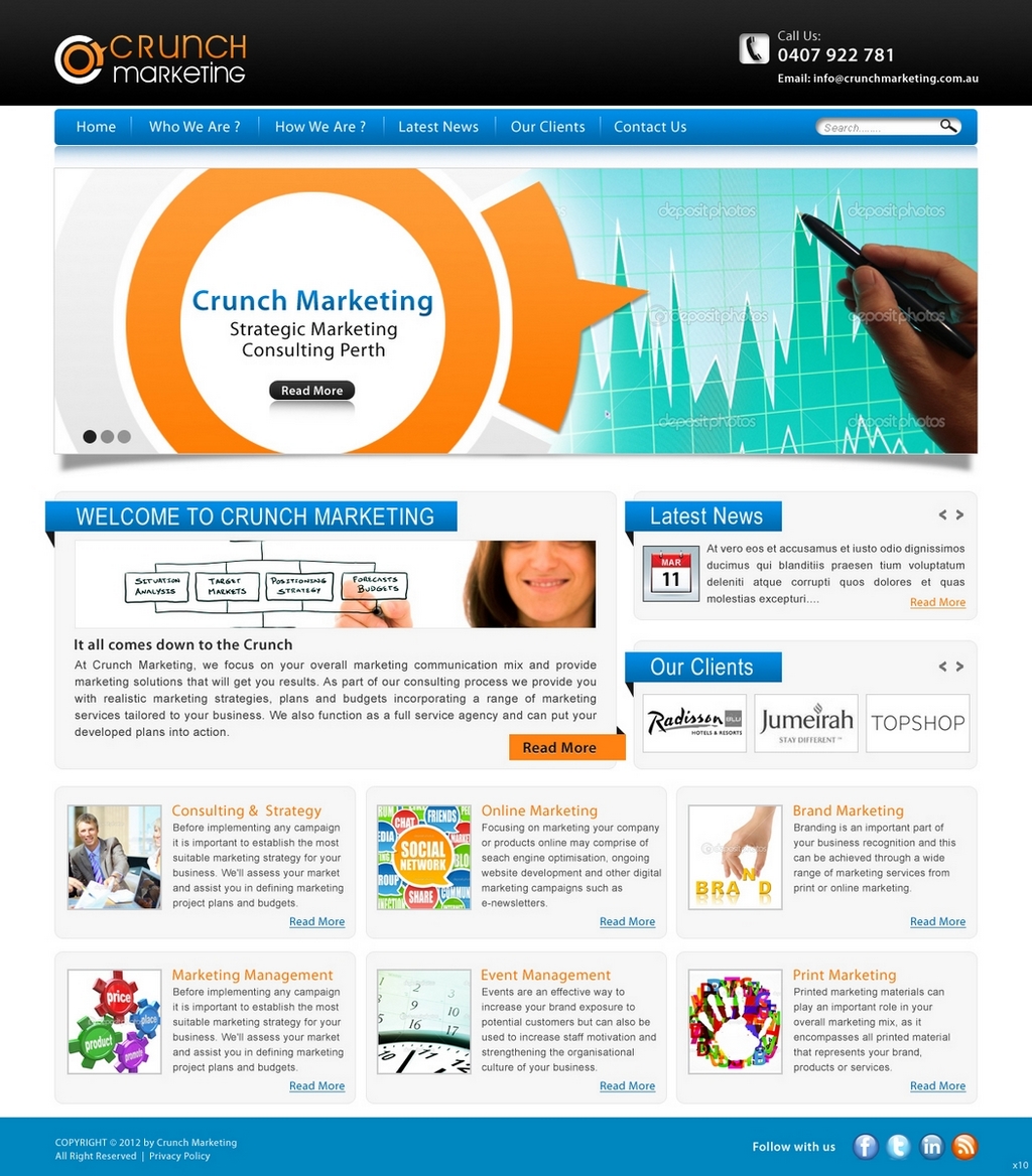 Web Design by pb for White Chalk Road  | Design #671454