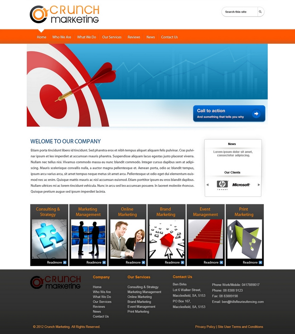 Web Design by pb for White Chalk Road  | Design #671457