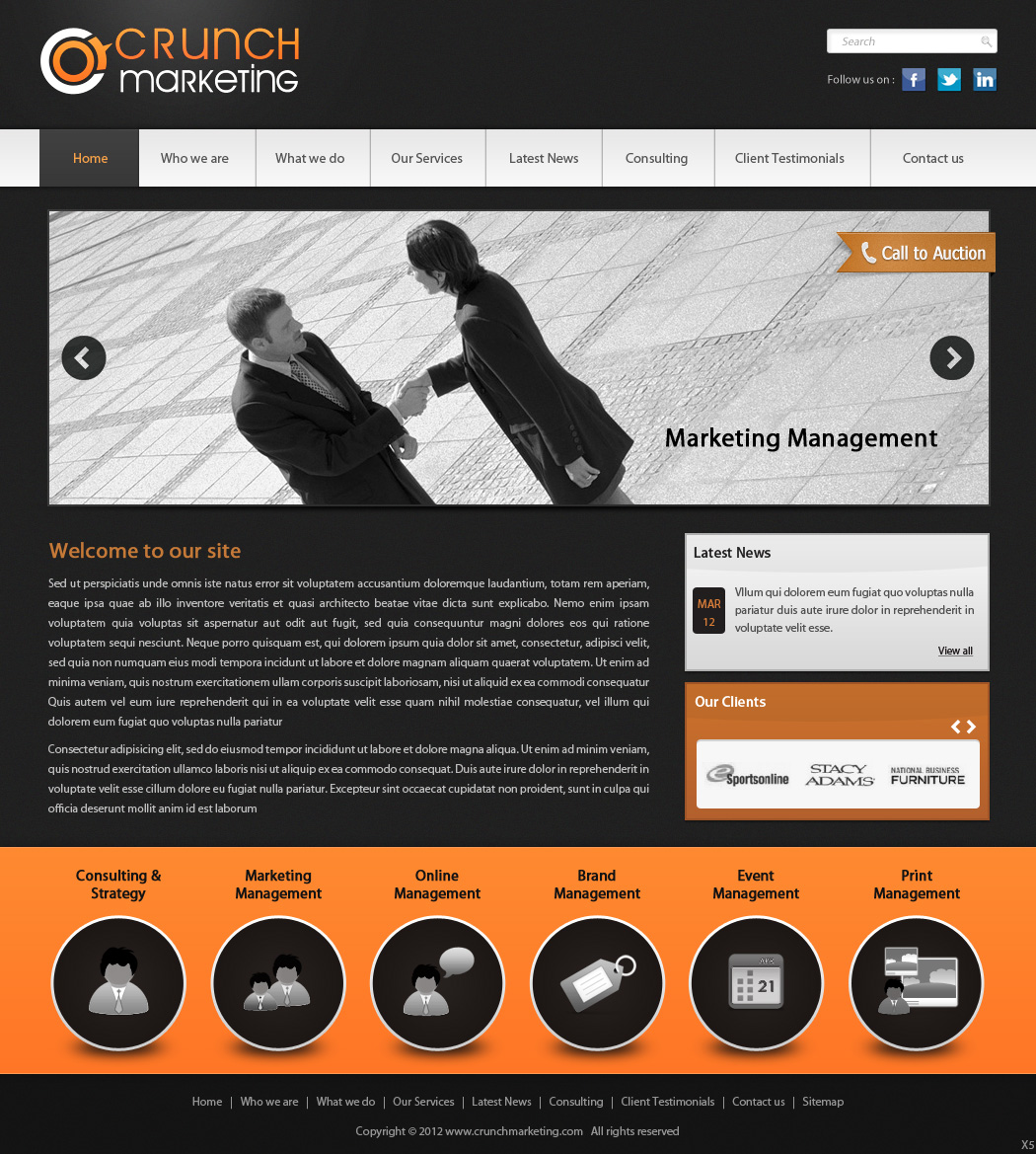 Web Design by pb for White Chalk Road  | Design #674539
