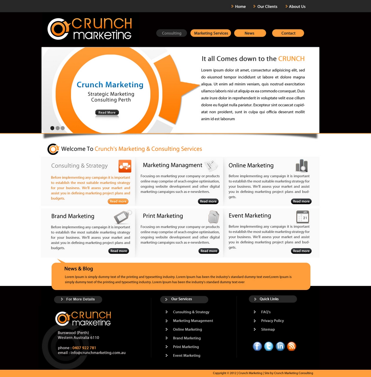 Web Design by pb for White Chalk Road  | Design #676651