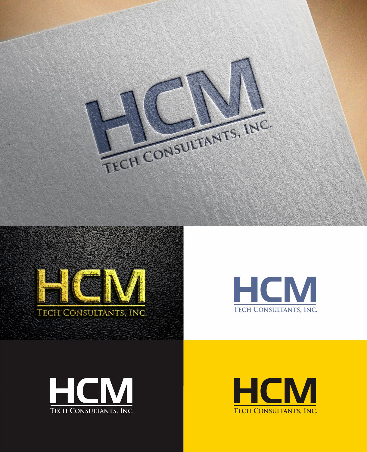 Logo Design by Eki 3 for HCM Tech Consultants, Inc. | Design #17966245