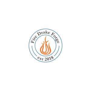 Logo Design by Rhibas for Fire Drake Forge | Design: #18511143