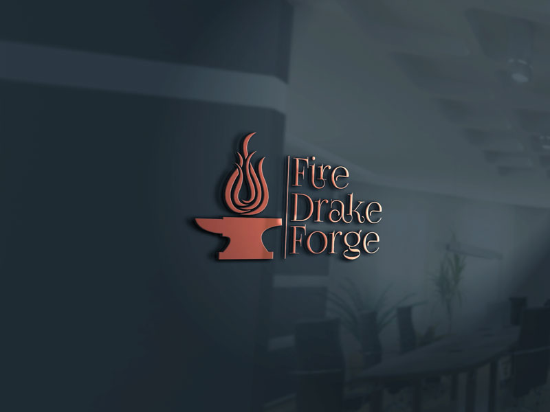 Design de Logo par rocklee pour Fire Drake Forge | Design #18482715