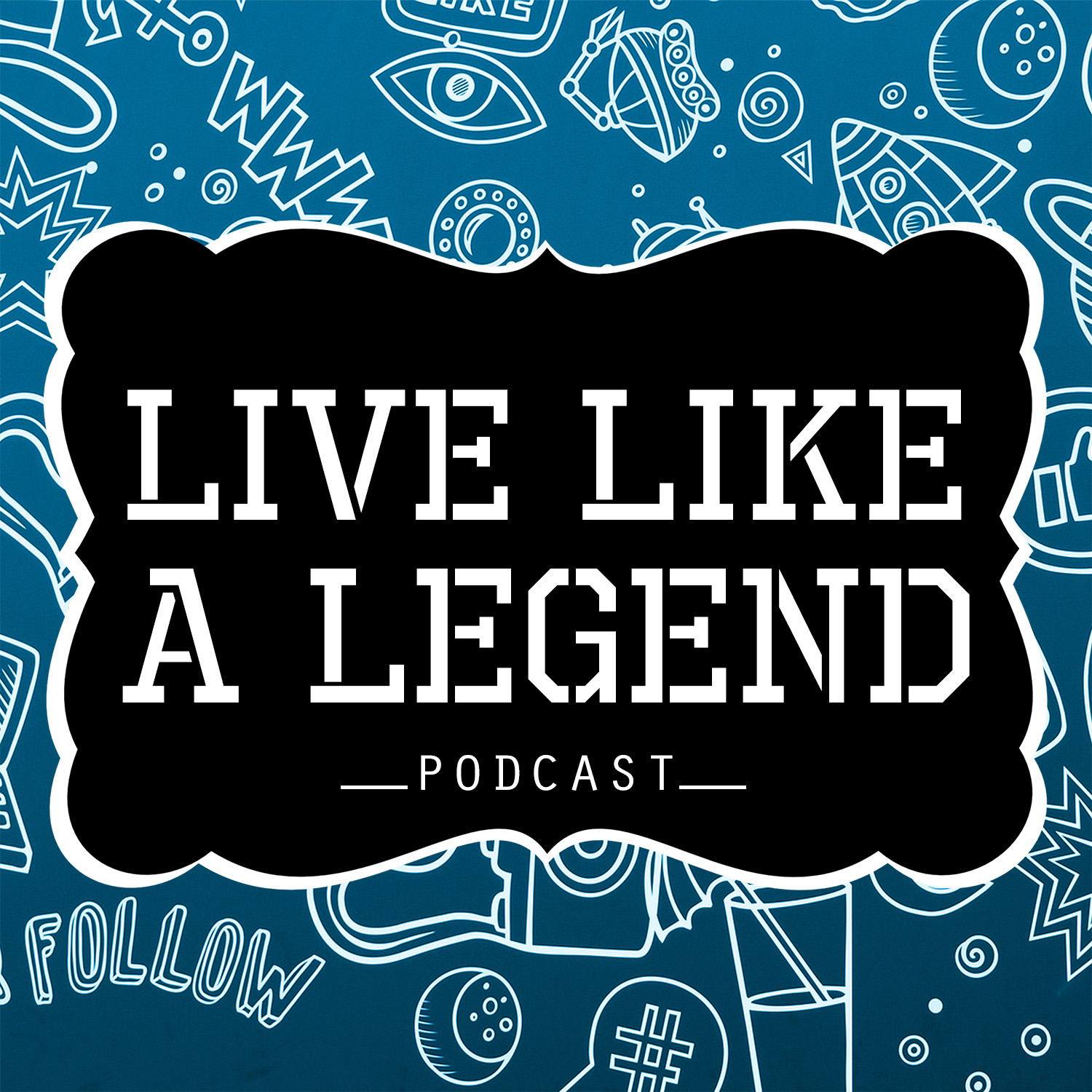 Design de Podcast par hama89 pour Live Like A Legend | Design #17951946