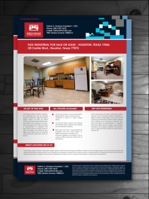 Flyer Design by innovative earth for Patrick Graham Commercial Real Estate | Design: #17951183