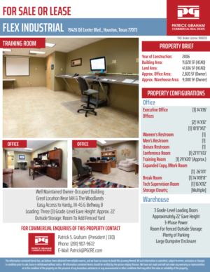 Flyer Design by Santanu Sarkar for Patrick Graham Commercial Real Estate | Design: #17987946