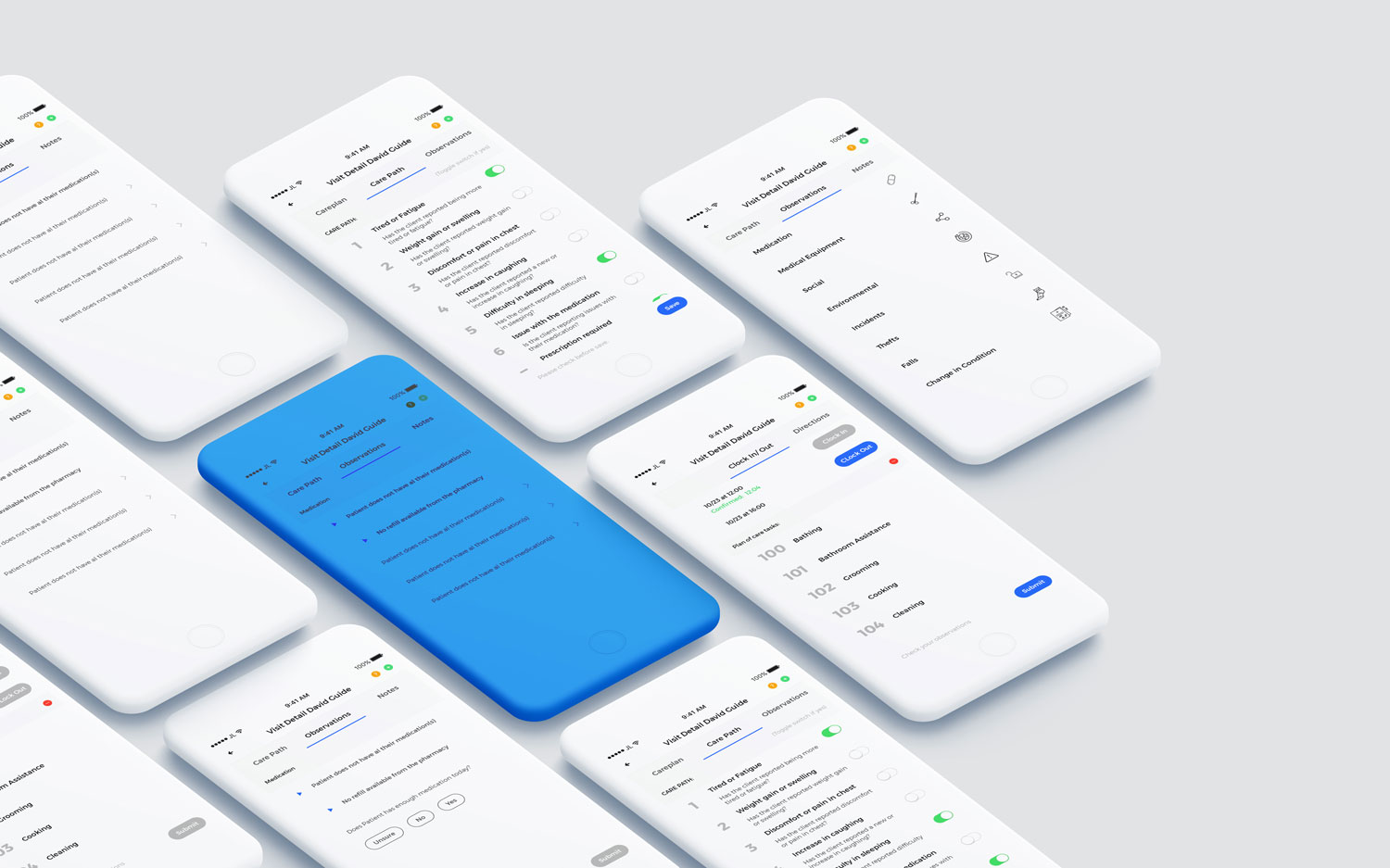 App Design by WirePaper for HHAeXchange | Design #18025405