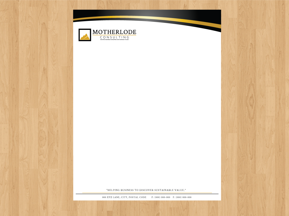 Letterhead Design by dzynbubbles76 for this project | Design #2802576