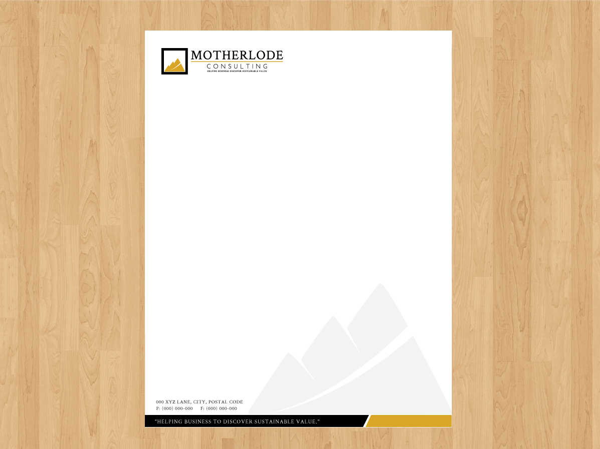 Letterhead Design by dzynbubbles76 for this project | Design #2802711