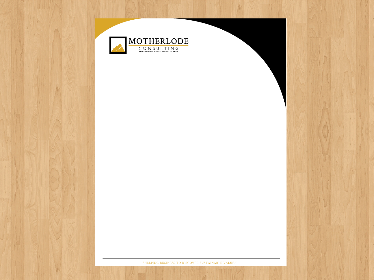 Letterhead Design by dzynbubbles76 for this project | Design #2802832