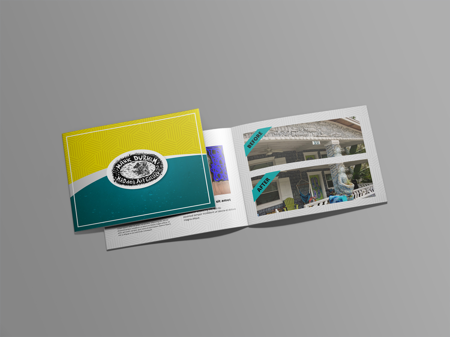 Catalogue Design by ecorokerz for mad dog art gallery | Design #17968675