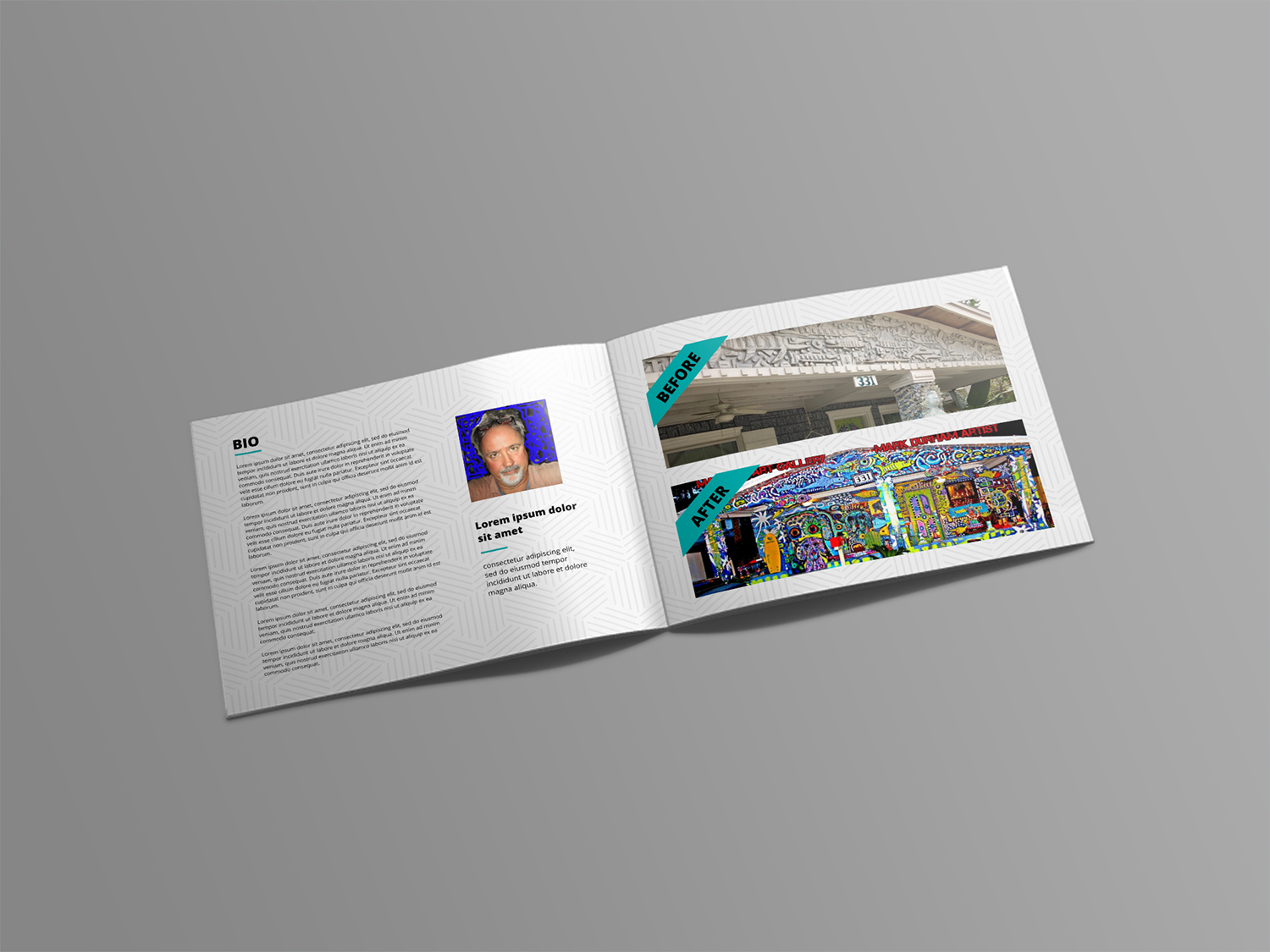 Catalogue Design by ecorokerz for mad dog art gallery | Design #17979053