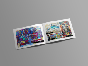 Catalogue Design by ecorokerz for mad dog art gallery | Design: #17979055