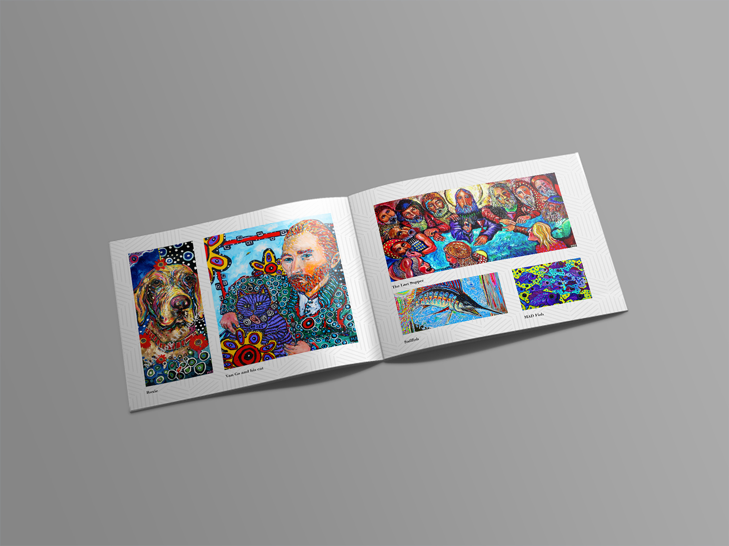 Catalogue Design by ecorokerz for mad dog art gallery | Design #17990125