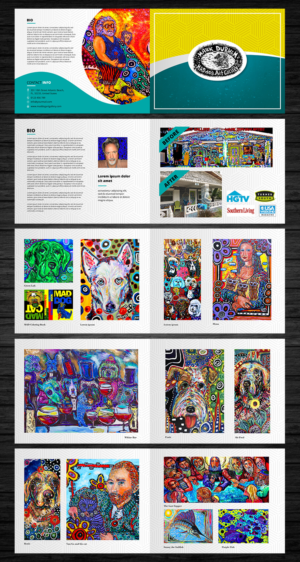 Catalogue Design by ecorokerz for mad dog art gallery | Design: #18000695