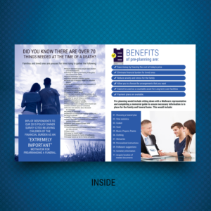 Flyer Design by uk for Mulhearn Funeral Home | Design: #17998648