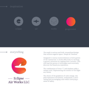 Logo-Design von Marc Ray für Eclipse Air Works, LLC | Design: #17987652