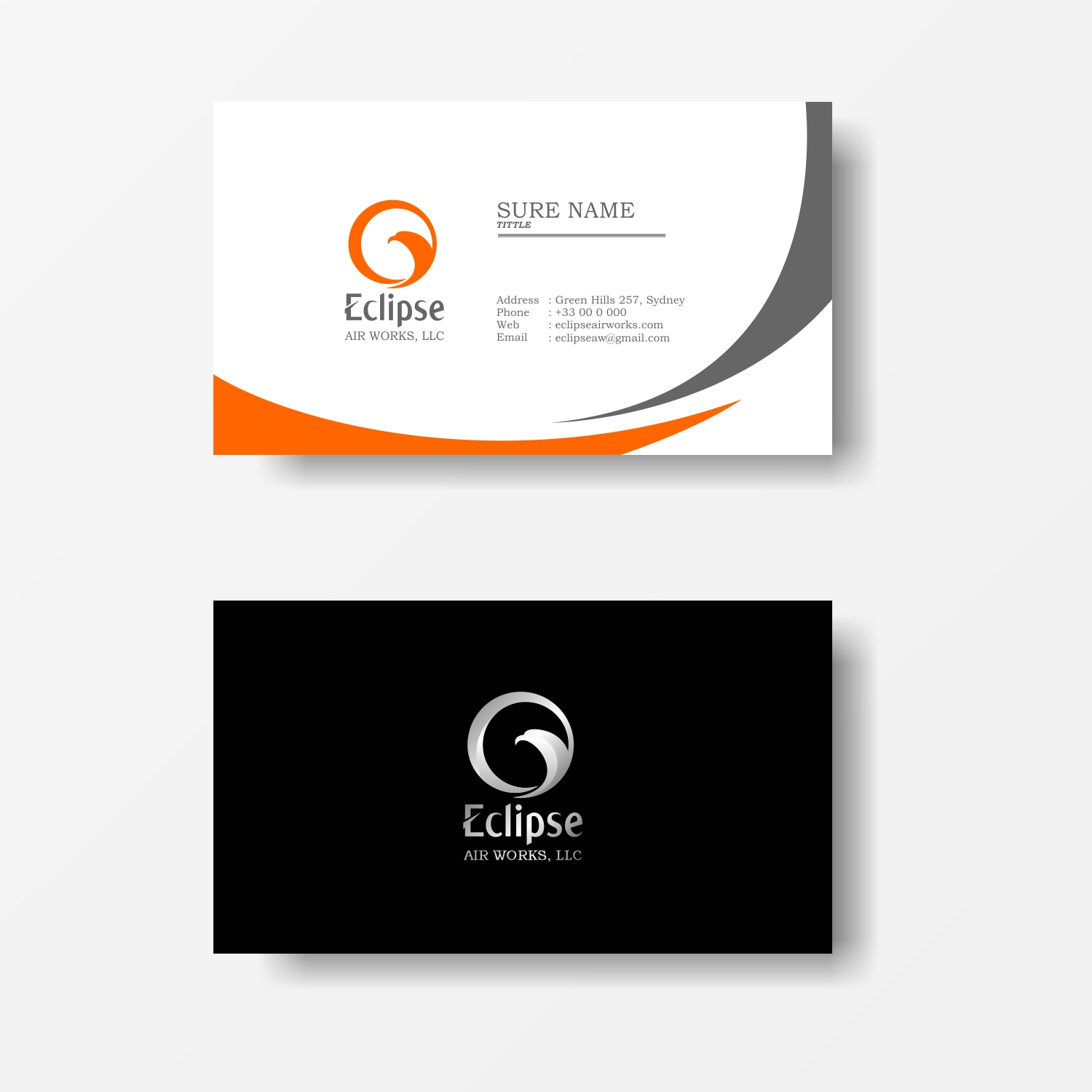 Design de Logo par adreena pour Eclipse Air Works, LLC | Design #17979858