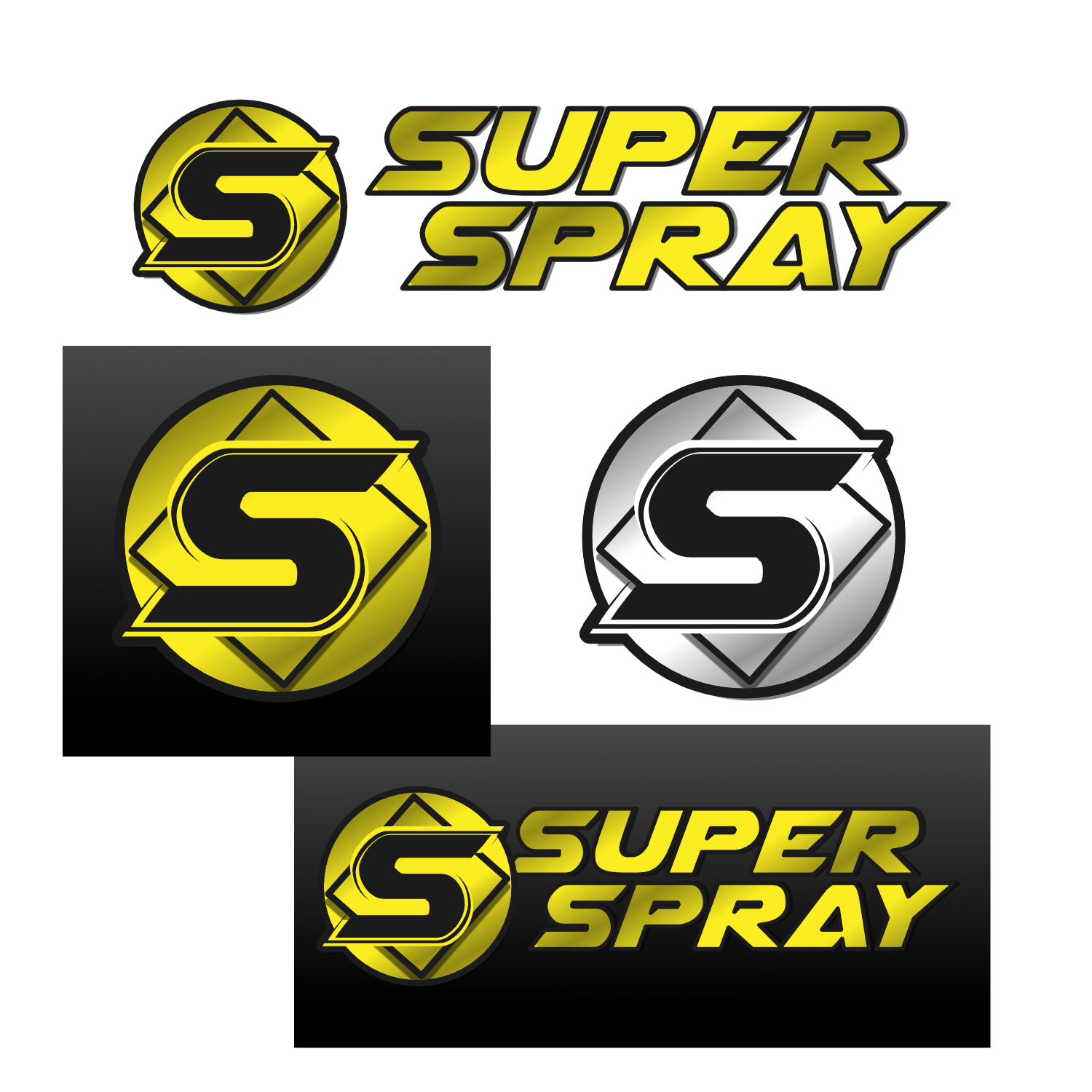 Logo Design by Pvalente Graphic Arts for Super Spray | Design #18009129